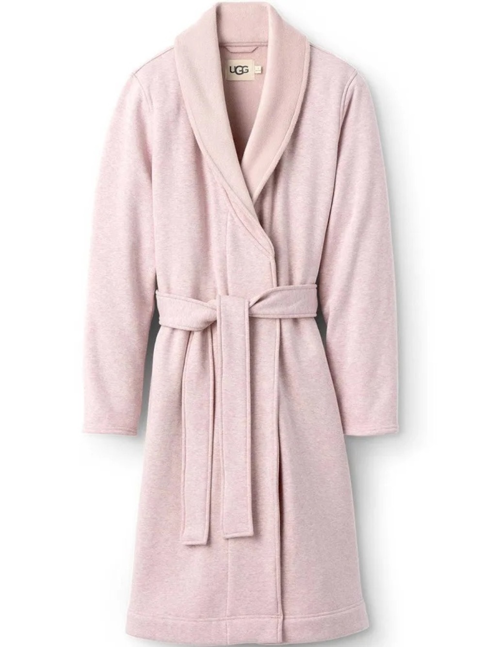 UGG Women's Plush Shawl Collar Robe - Light Blush